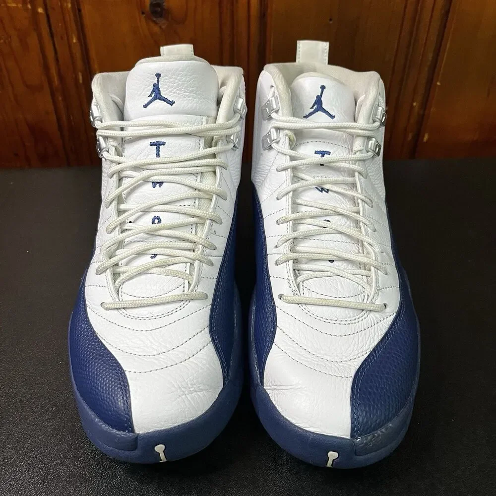 Jordan 12 French Blue & White 2025 Release Size 10 Men (CT8013-114) NO BOX USED